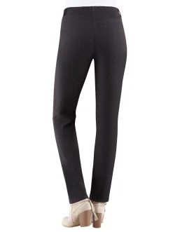 Hosen|Stehmann Comfort line Thermohose in elastischer Bengalin-Qualität grafit-meliert