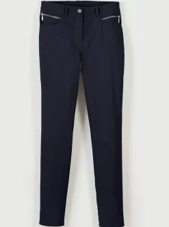 Hosen|Stehmann Comfort line Thermohose in elastischer Bengalin-Qualität marine