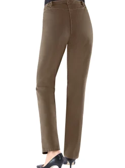 Hosen|Cosma Thermohose in wärme-isolierender Qualität taupe