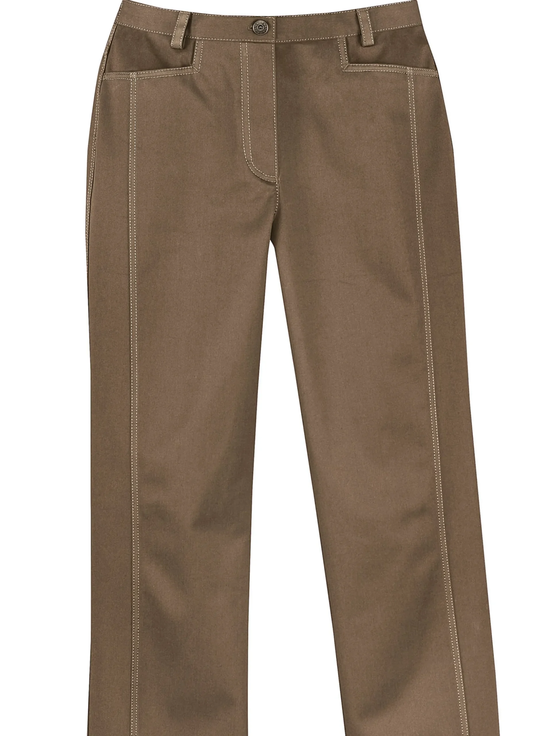Hosen|Cosma Thermohose in wärme-isolierender Qualität taupe