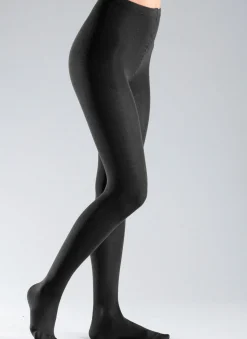 Strümpfe & Socken|Rogo Thermo-Strumpfhose schwarz