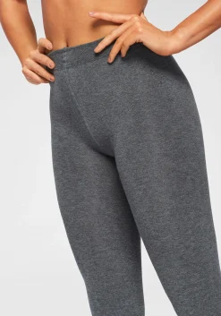 Strümpfe & Socken|Lavana Thermostrumpfhose anthrazit/meliert