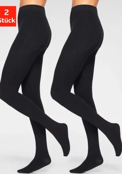 Strümpfe & Socken|Lavana Thermostrumpfhose schwarz