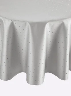 Tischwäsche|Curt Bauer Tischdecke platinfarben