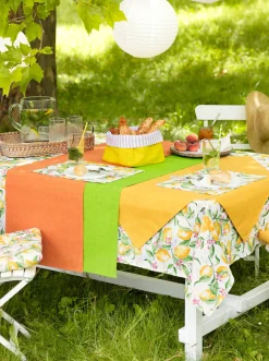 Tischwäsche| Tischdecke gelb