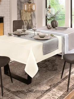 Tischwäsche|Curt Bauer Tischdecke porzellan