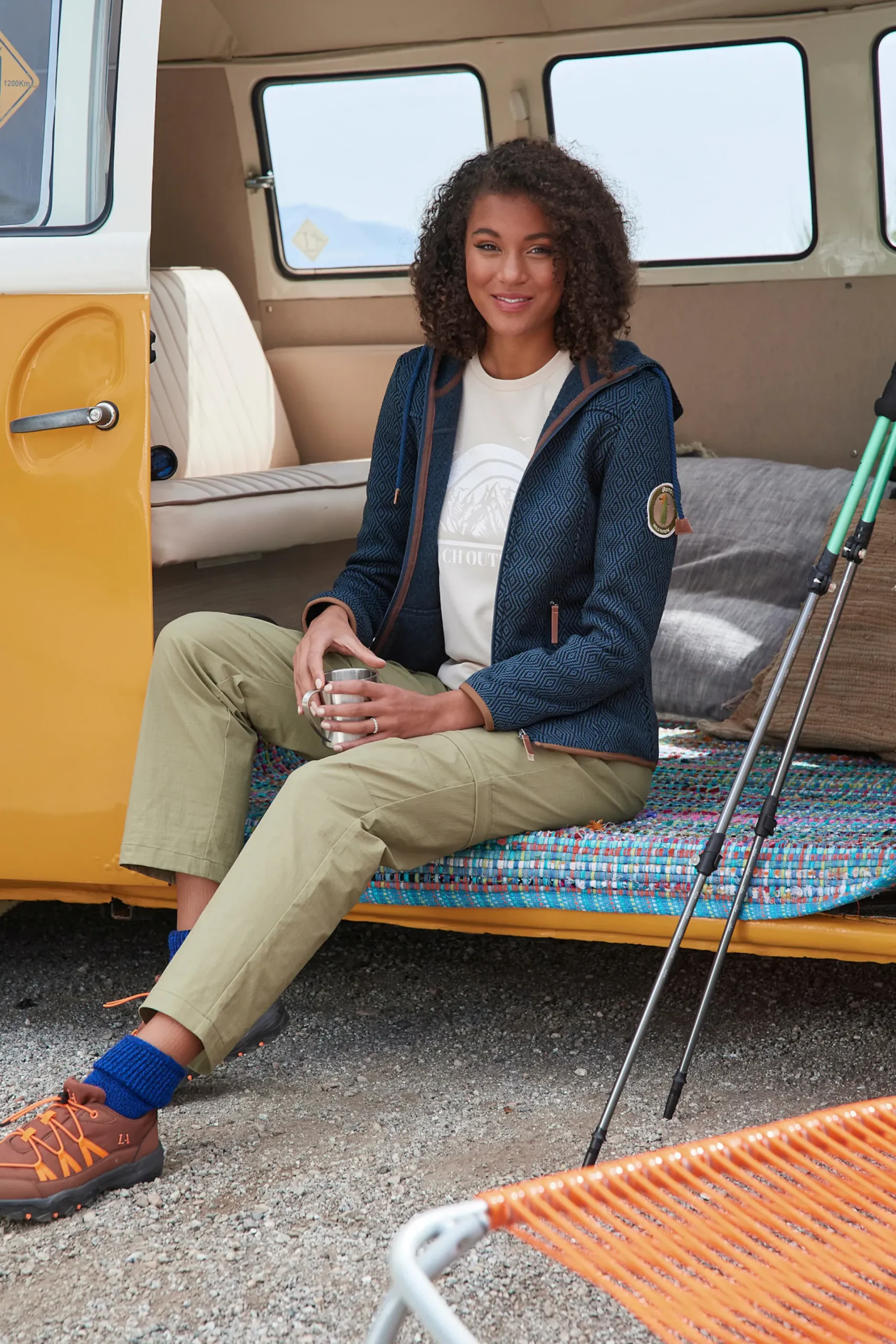 Hosen|LASCANA ACTIVE Trekkinghose khaki