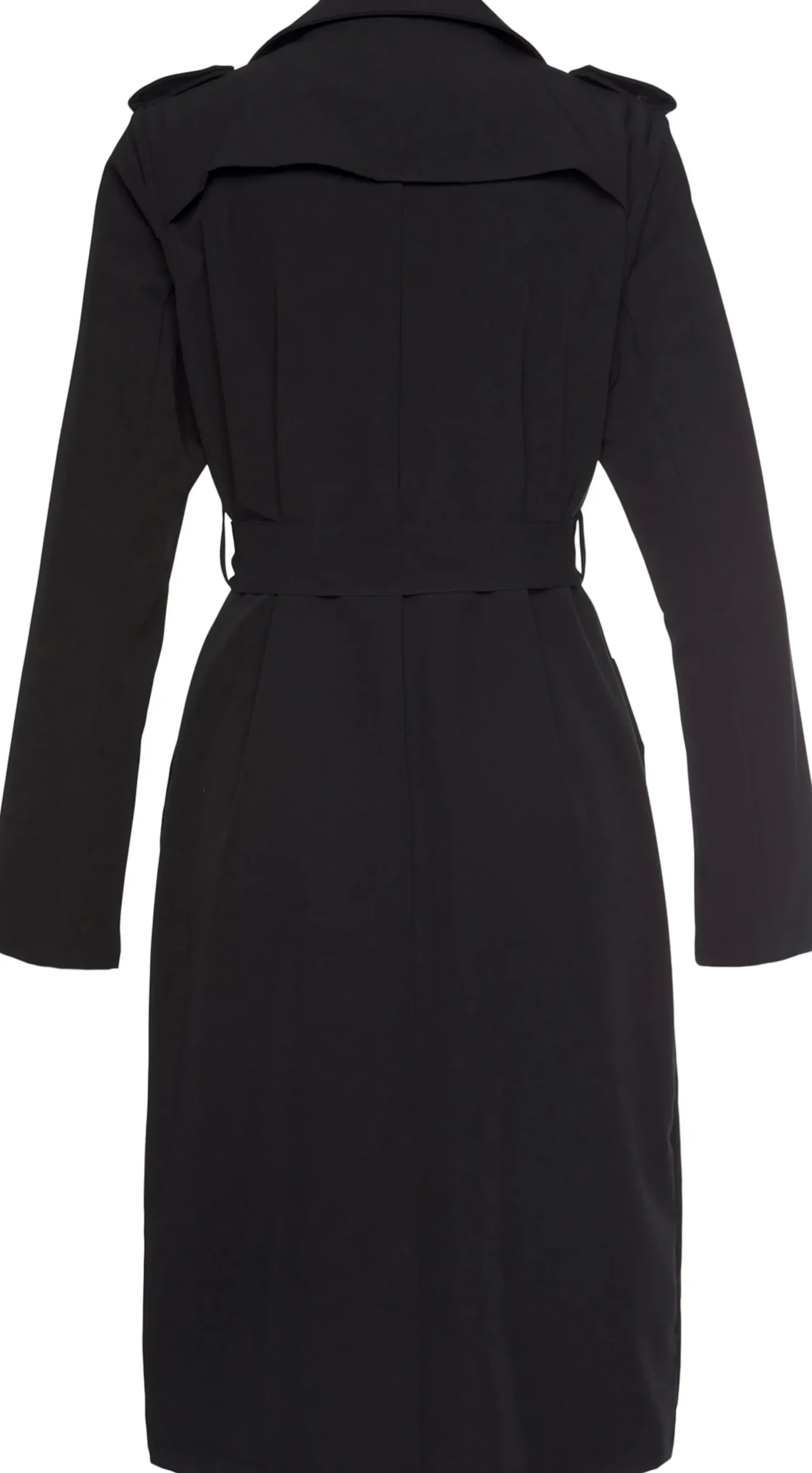 Mäntel|LASCANA Trenchcoat schwarz