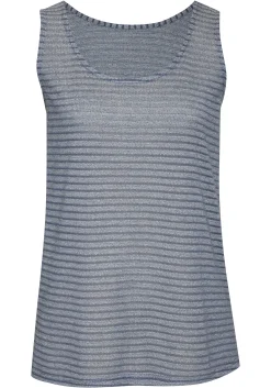 Strandmode|Shirts|Vivance Trägertop apricot,navy