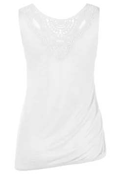 Shirts|Beachtime Trägertop schwarz,creme