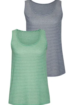 Shirts|Vivance Trägertop grün,blau