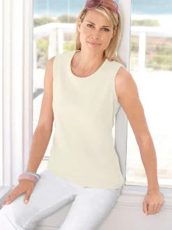 Shirts| Trägertop ecru