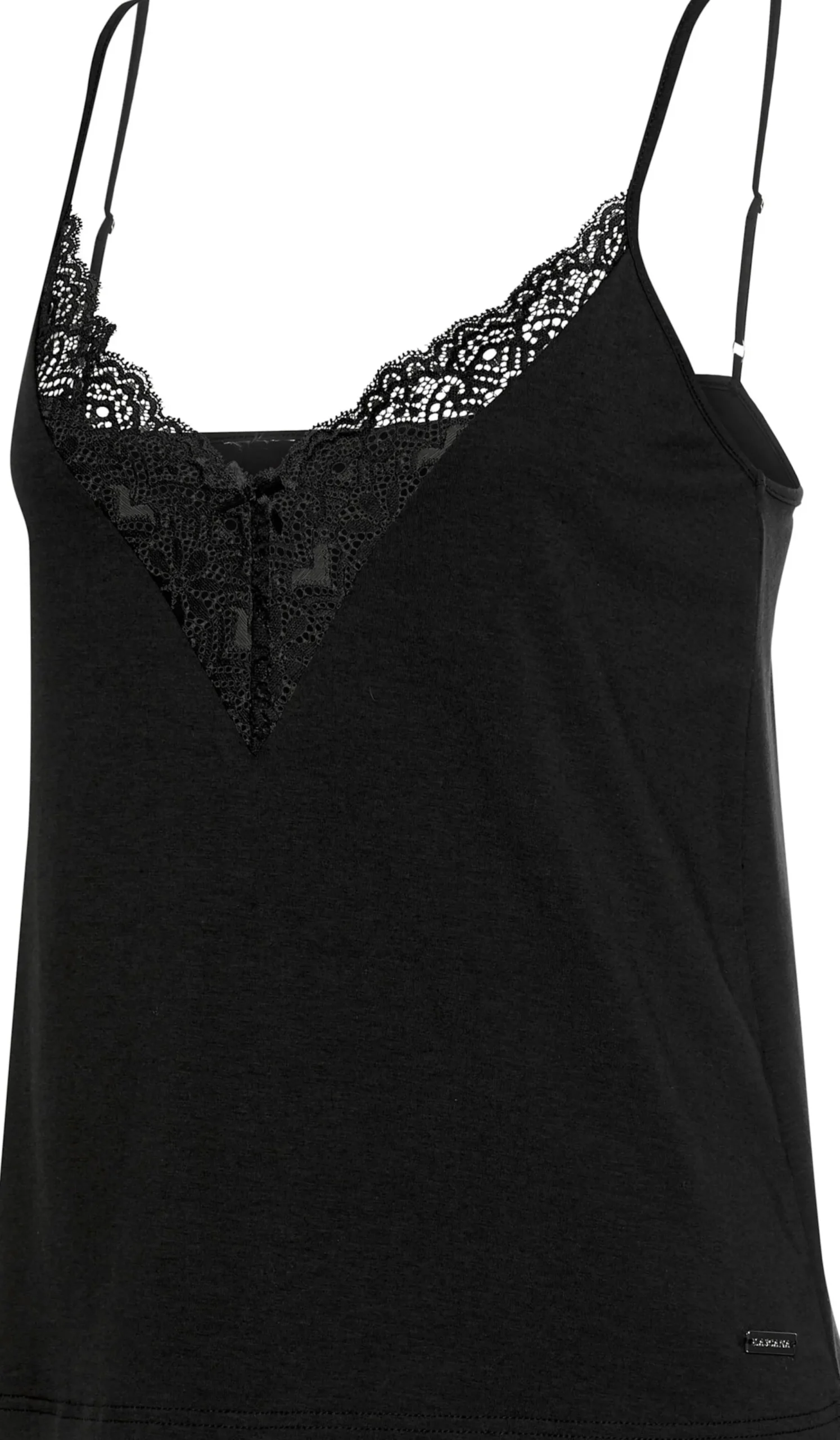 Strandmode|Shirts|LASCANA Trägertop schwarz