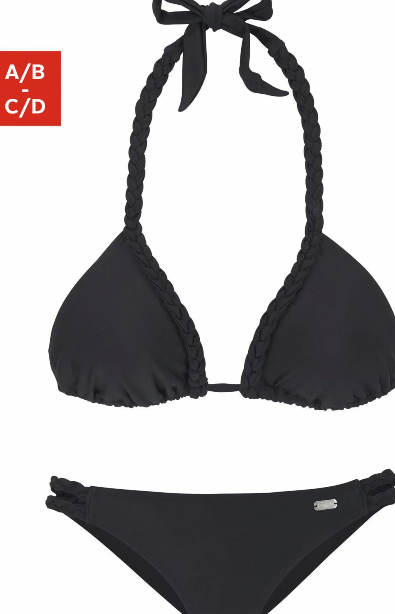 Bikinis|Buffalo Triangel-Bikini schwarz