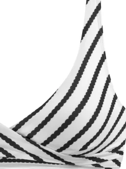 Bikinis|LASCANA Triangel-Bikini schwarz-weiß