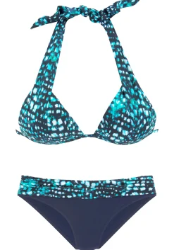 Bikinis|Bruno Banani Triangel-Bikini marine-bedruckt
