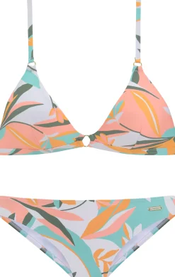 Bikinis|Sunseeker Triangel-Bikini weiß-gelb