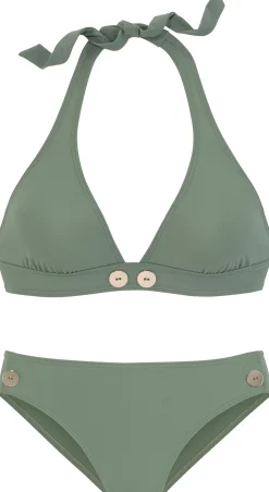 Bikinis|Vivance Triangel-Bikini oliv
