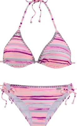 Bikinis|Venice Beach Triangel-Bikini lachs-bedruckt