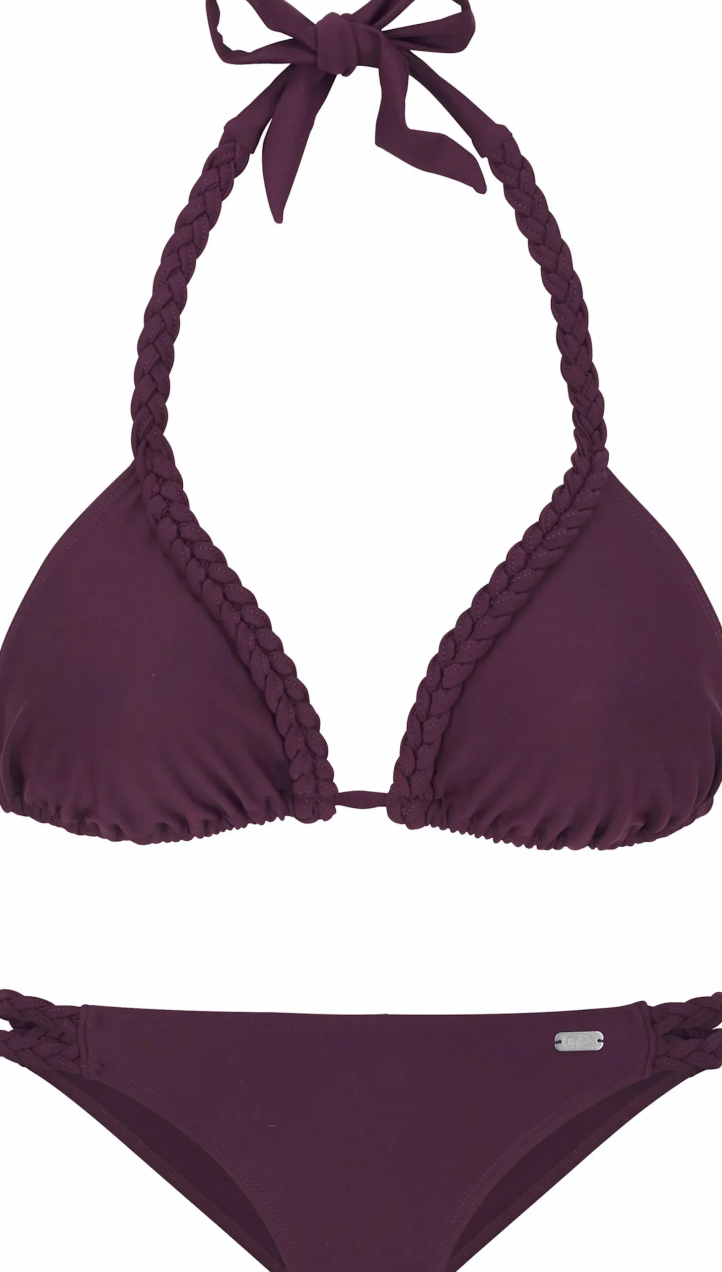 Bikinis|Buffalo Triangel-Bikini bordeaux