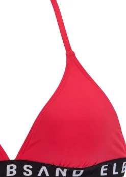 Bikinis|Elbsand Triangel-Bikini rot