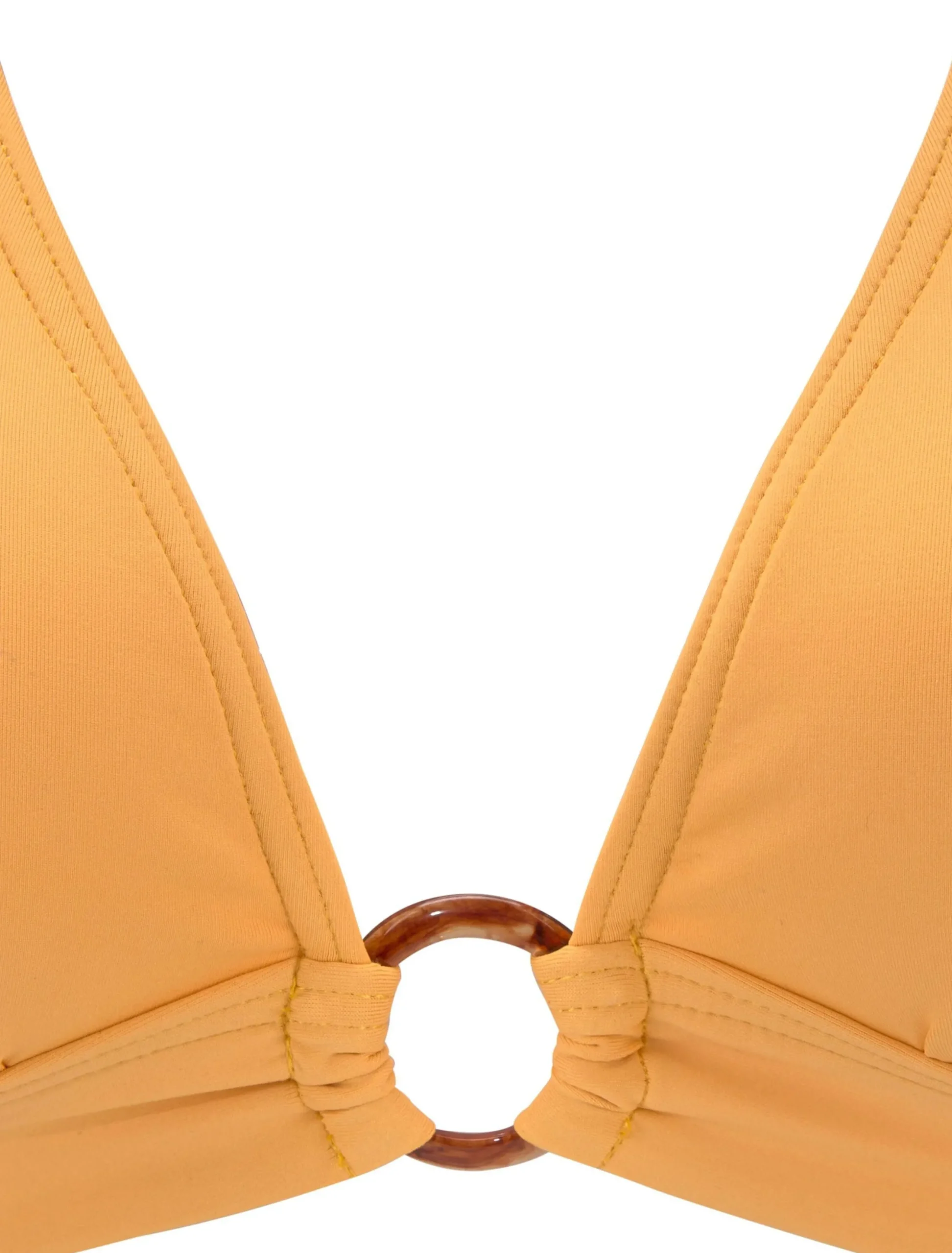 Bikinis|s.Oliver Triangel-Bikini-Top gelb