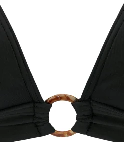 Bikinis|s.Oliver Triangel-Bikini-Top schwarz