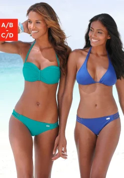 Bikinis|Buffalo Triangel-Bikini-Top blau