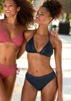 Bikinis|s.Oliver Triangel-Bikini-Top schwarz