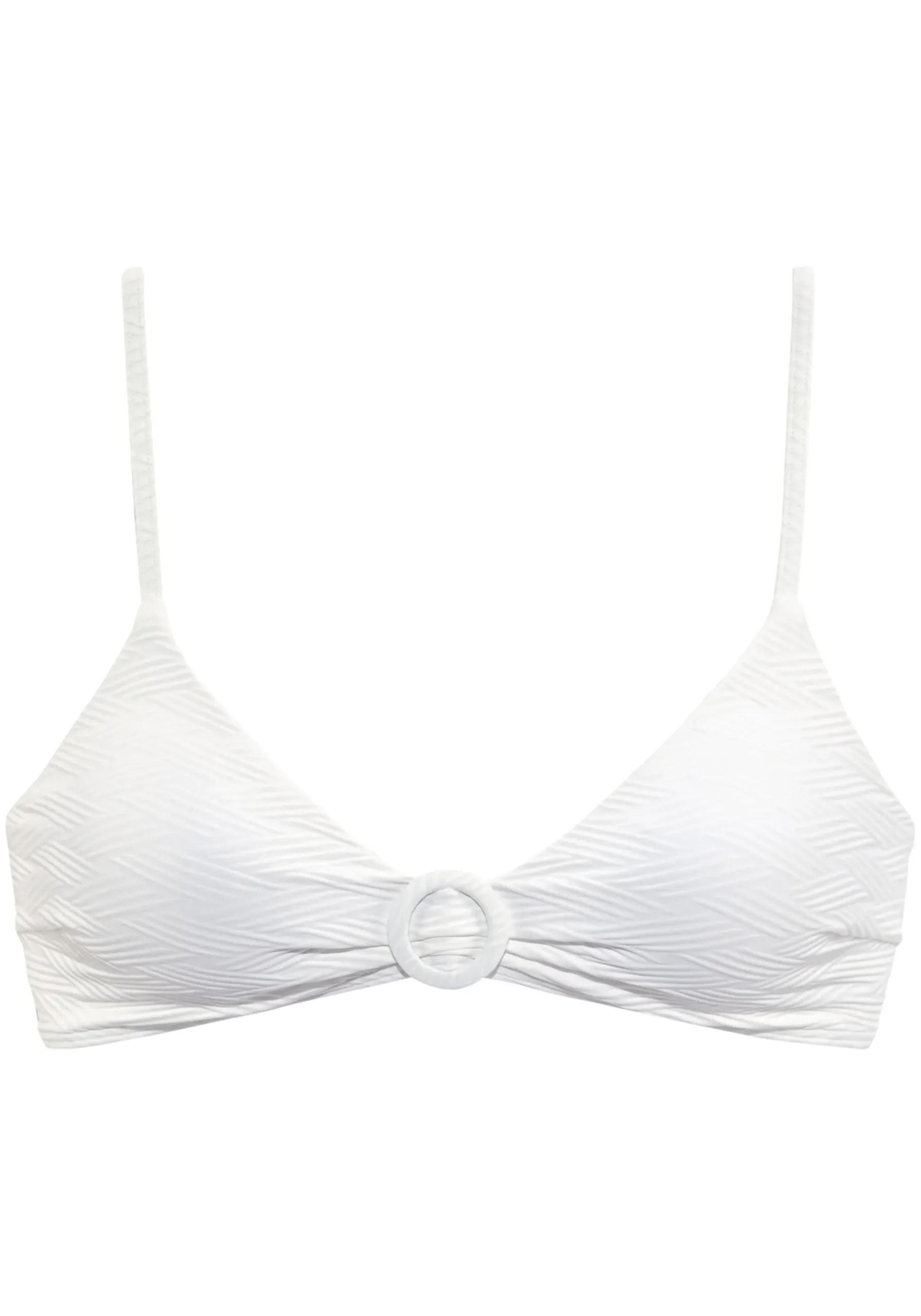 Bikinis|Sunseeker Triangel-Bikini-Top weiß