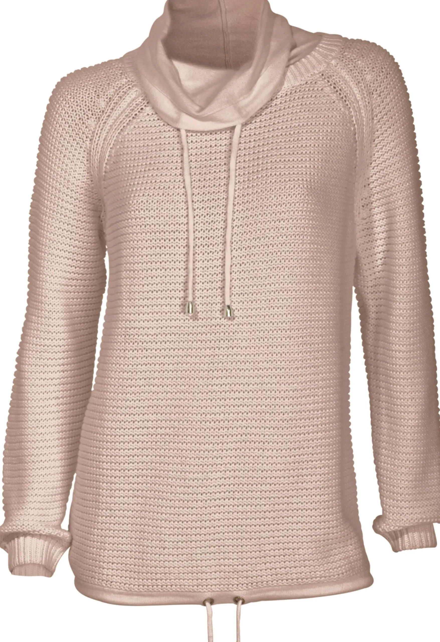 Pullover|heine Troyer mit Raglanärmeln beige