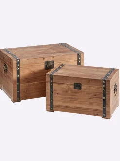 Bänke & Hocker|heine home Truhe braun