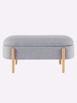 Bänke & Hocker|heine home Truhenbank grau