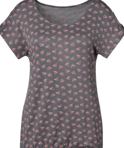 Strandmode|Shirts|LASCANA T-Shirt dunkelgrau