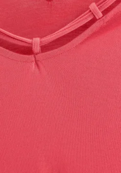 Strandmode|s.Oliver T-Shirt koralle