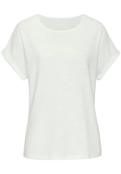 Shirts|Vivance T-Shirt koralle,weiß