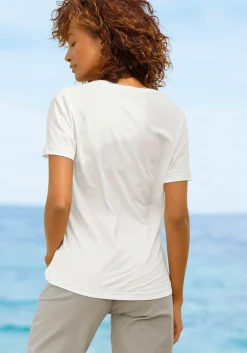 Strandmode|Shirts|Elbsand T-Shirt creme