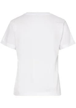 Shirts|LASCANA T-Shirt weiß-rot
