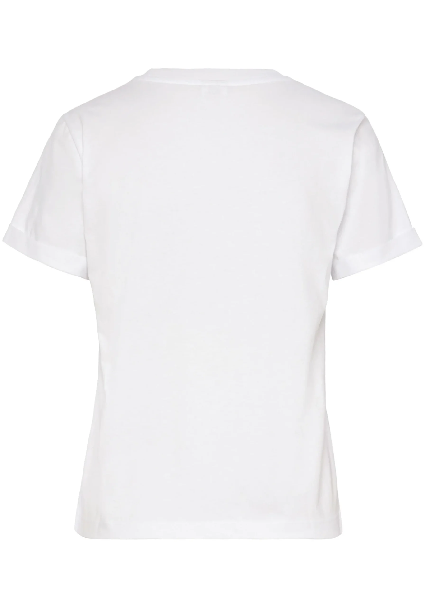 Shirts|LASCANA T-Shirt weiß-rot