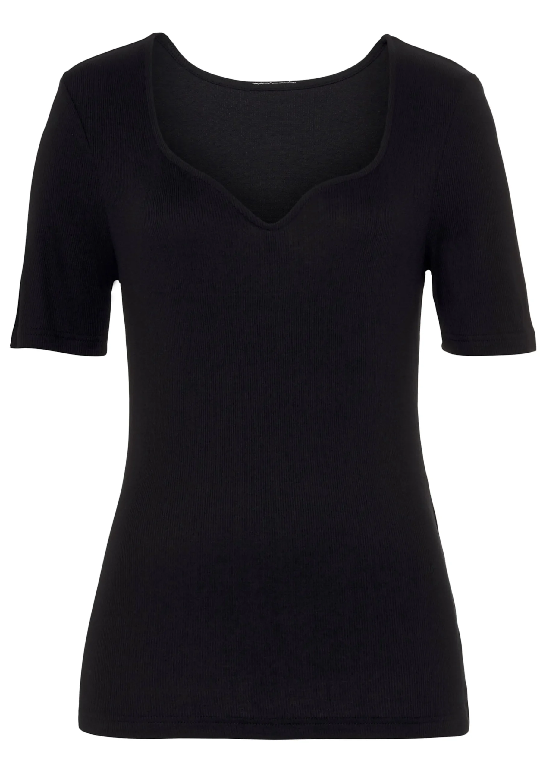 Strandmode|Vivance T-Shirt creme,schwarz