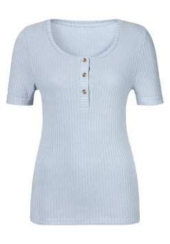 Strandmode|LASCANA T-Shirt hellblau