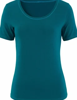 Strandmode|Vivance T-Shirt petrol,schwarz