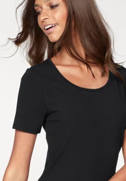 Shirts|Vivance T-Shirt schwarz