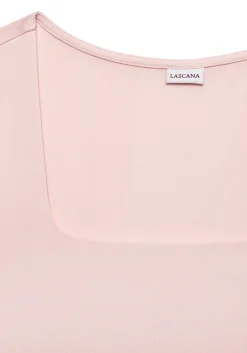 Strandmode|LASCANA T-Shirt hellrosa