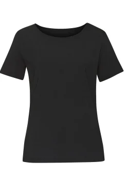 Strandmode|LASCANA T-Shirt eukalyptus,schwarz