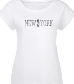 Strandmode|Shirts|Vivance T-Shirt weiß,schwarz