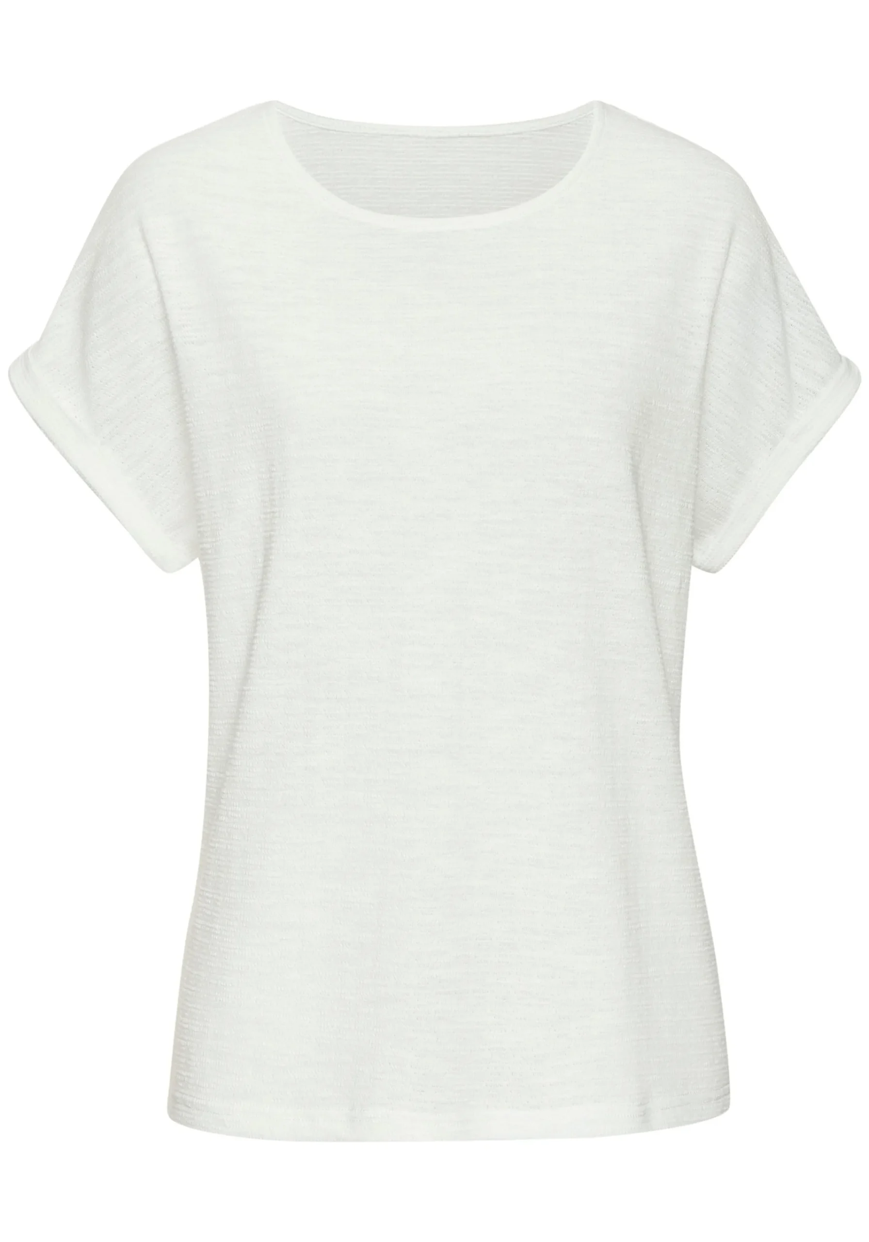 Strandmode|Shirts|Vivance T-Shirt türkis,weiß