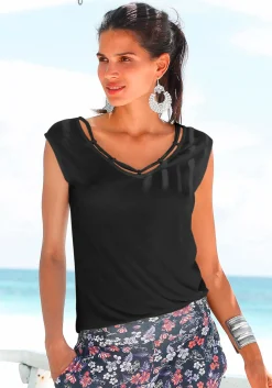 Shirts|s.Oliver T-Shirt schwarz