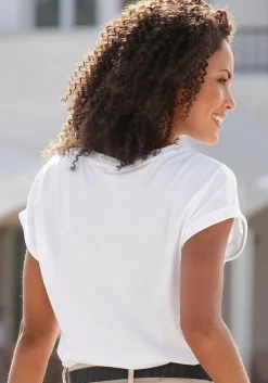 Strandmode|Shirts|Buffalo T-Shirt weiß