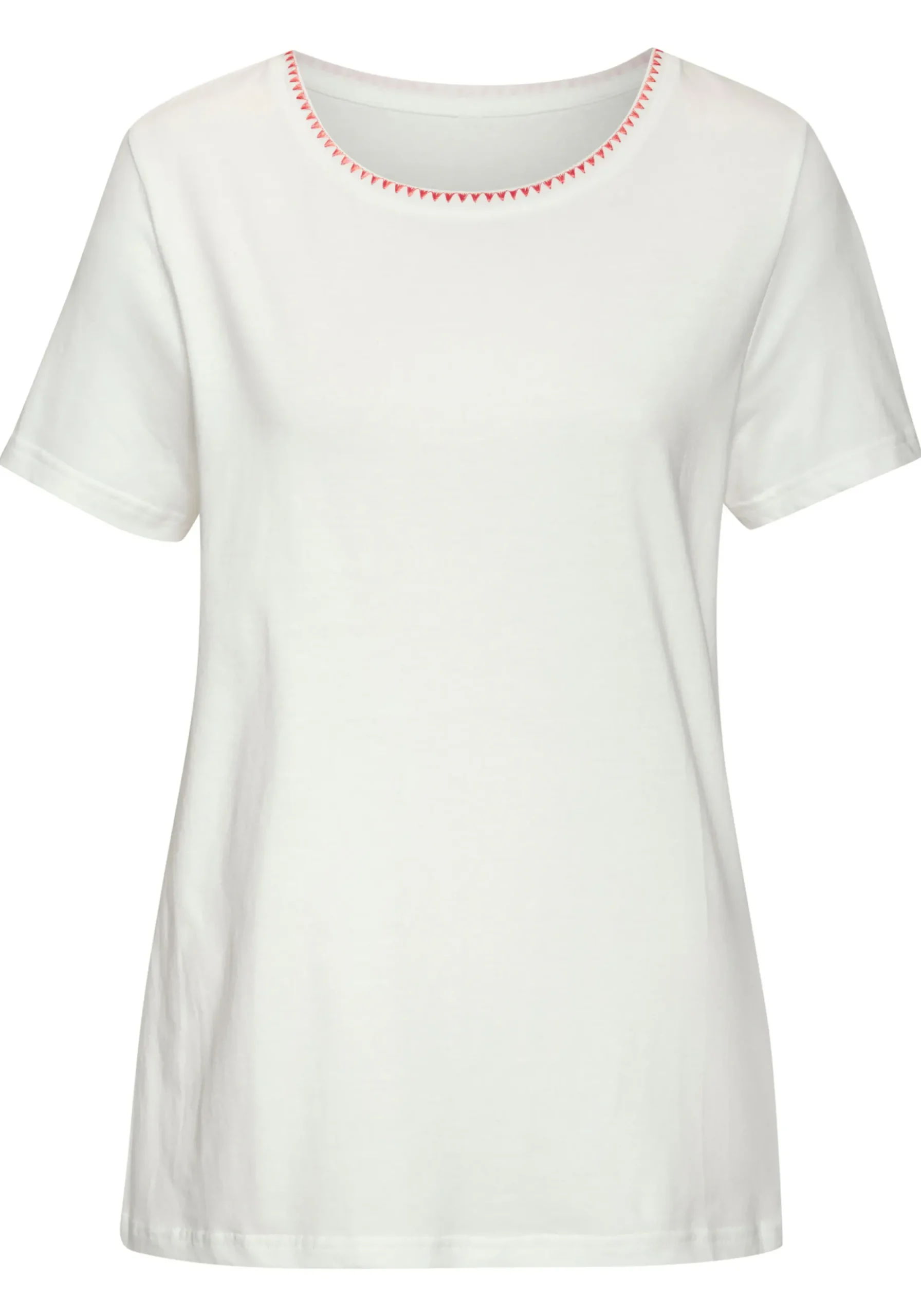 Strandmode|Vivance T-Shirt apricot,creme